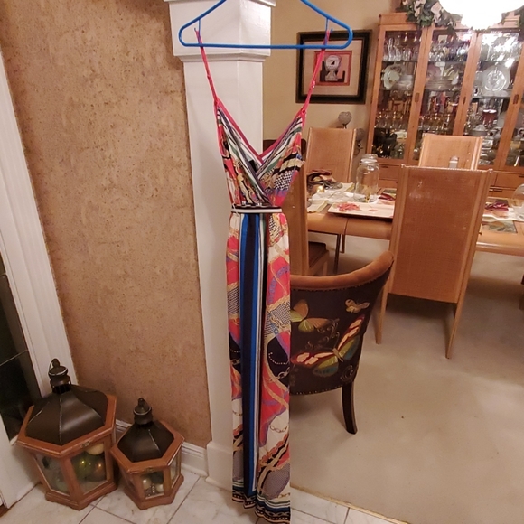 Multi-Color Maxi Dress - Picture 2 of 4